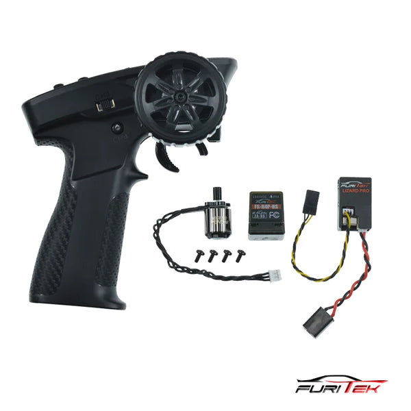 FURITEK STARTER WITH TX/RX COMBO 118 2S BRUSHLESS POWER SYSTEM FOR TRAXXAS TRX-4M - HeliDirect