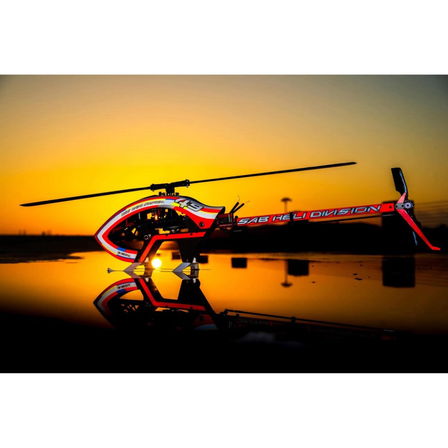 SAB Goblin Raw 420 Competition Helicopter Kit - With Main & Tail Blades |  HeliDirect