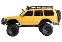 FMS 1:18 FCX18 LC80 Toyota Land Cruiser 80 RTR - YELLOW | HeliDirect