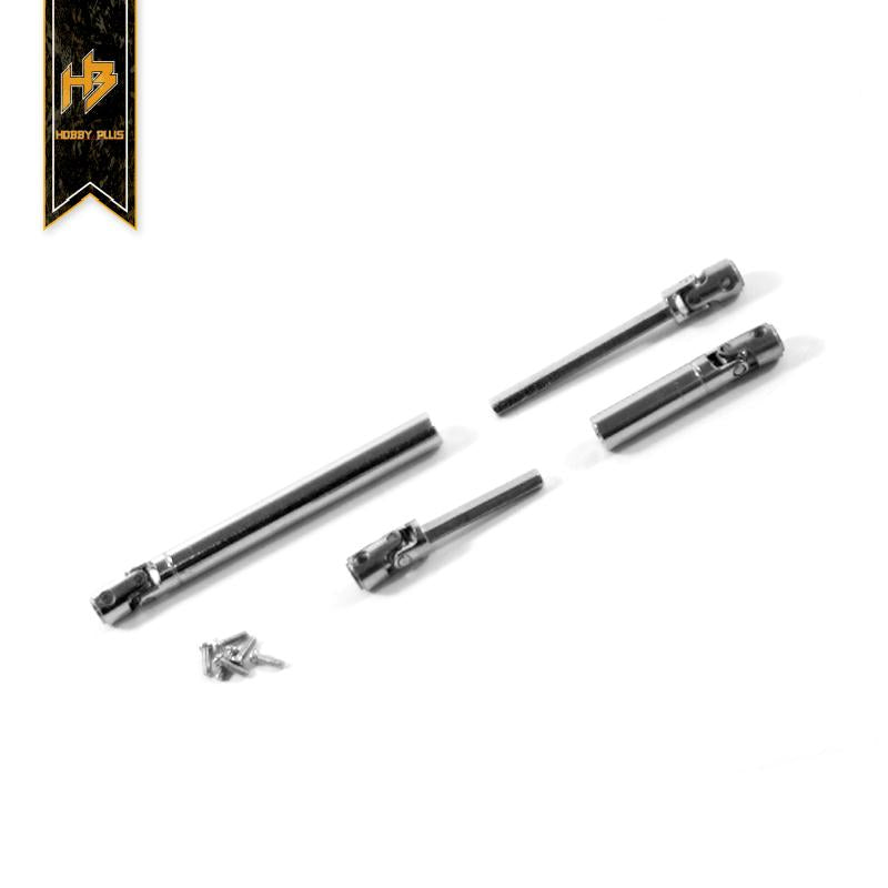 HobbyPlus Steel U-Joint Drive Shaft Set for CR-18 (2pcs) - HeliDirect