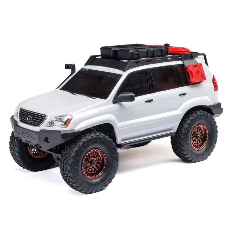 Axial 1/24 SCX24 Lexus GX 470 4X4 Rock Crawler RTR - White