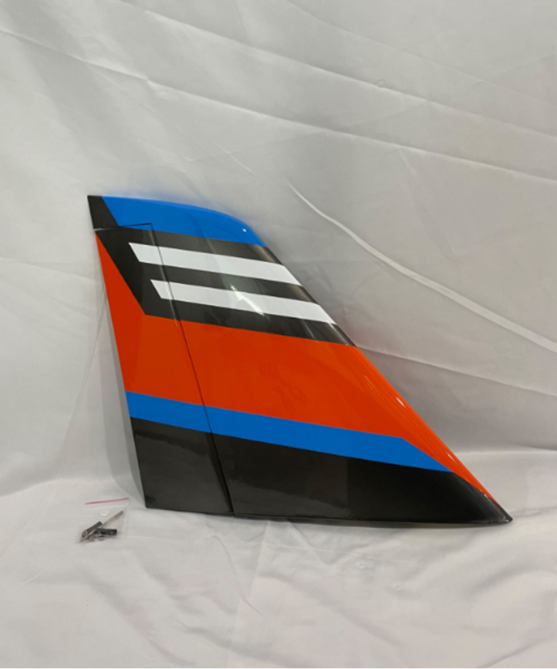 Boomerang Atom Vertical Fin with hatch, control horn, pushrod and ...