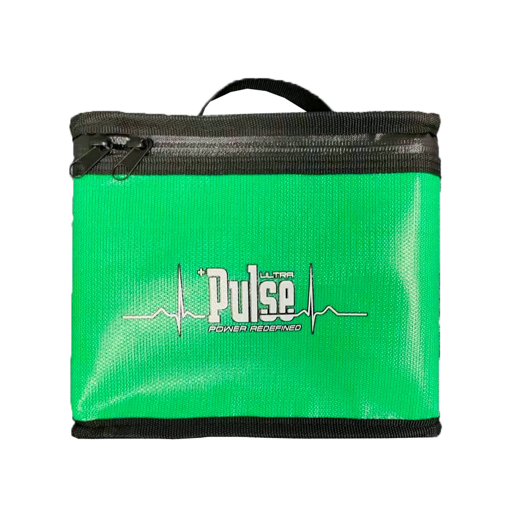 Pulse Safe Bag Green Size L - 215 x 145 x 165mm - HeliDirect