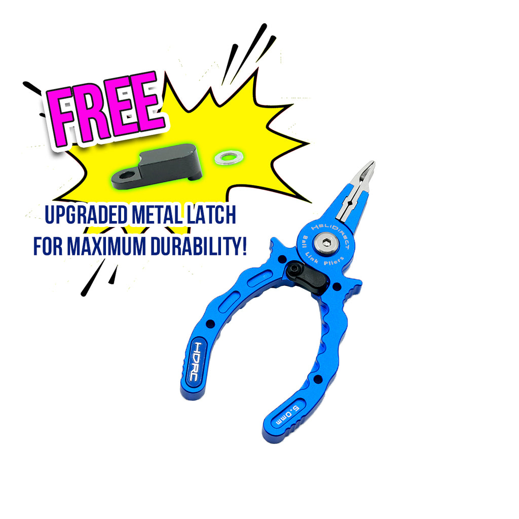 Helidirect CNC Ball Link Pliers 5.0mm - Blue