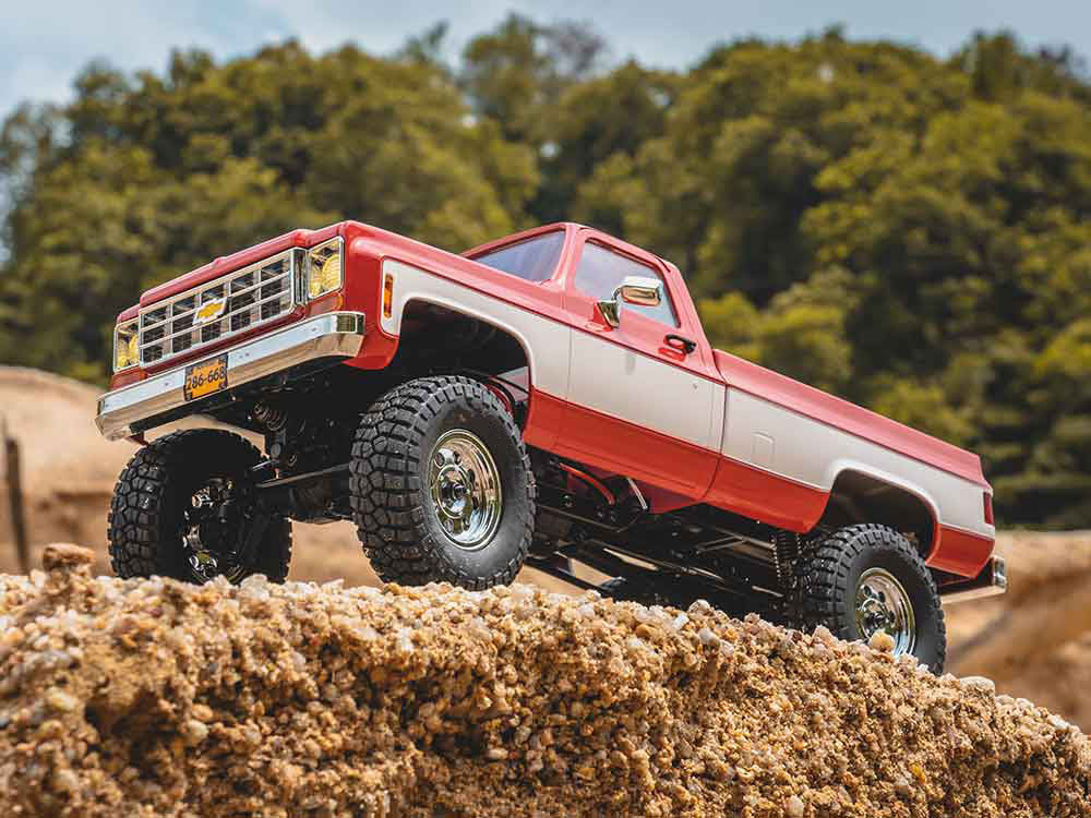 FMS 1:18 FCX18 Chevrolet K10 RTR - RED | HeliDirect