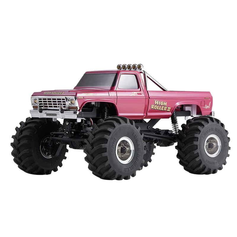 FMS 1:24 FCX24 Max Smasher V2 Monster Truck RTR 4WD - RED | HeliDirect