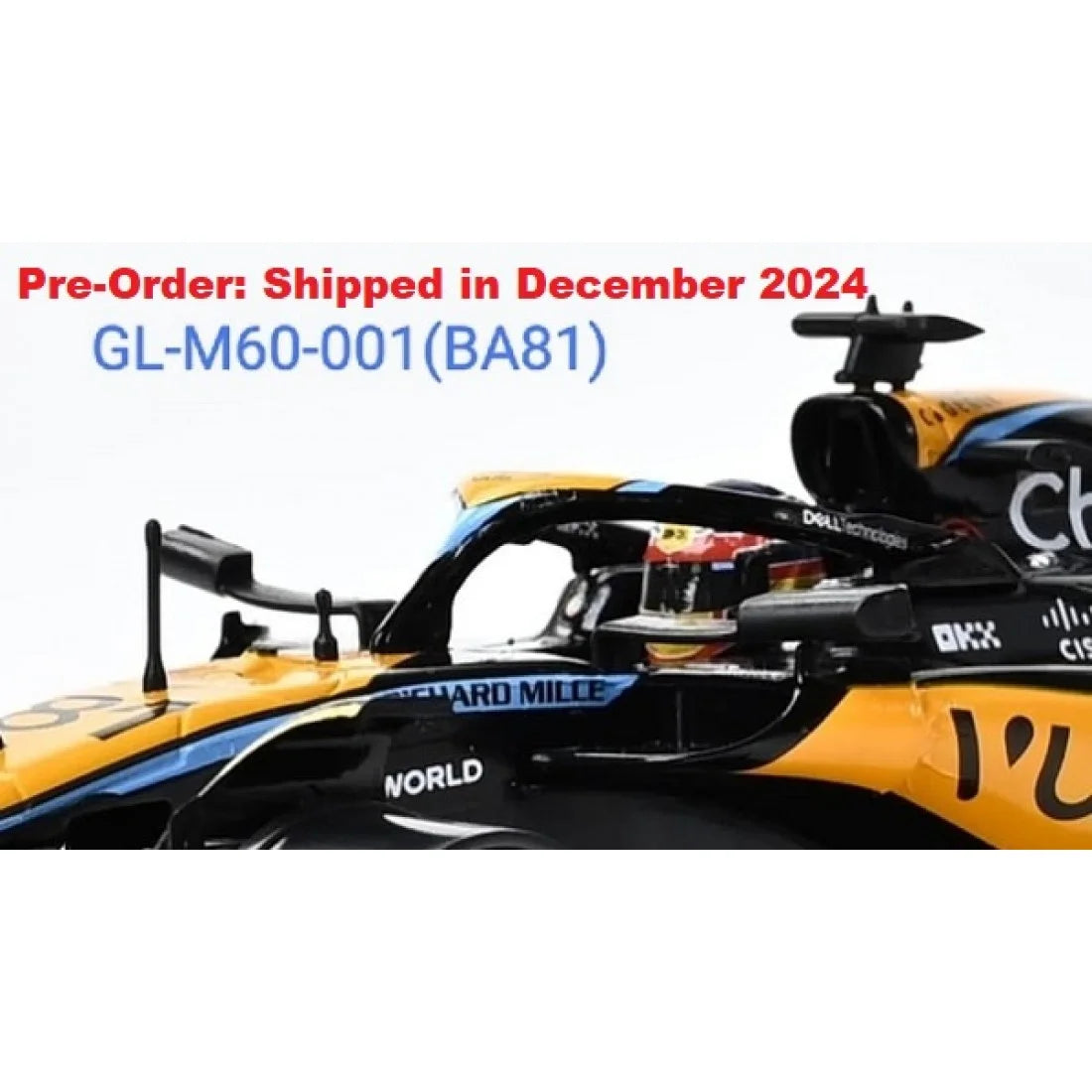 1/28 GL Formula One body (BA81)