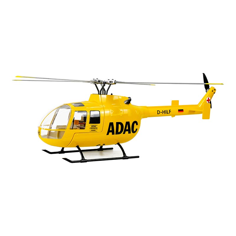 FlyWing BO105 Scale RC Helicopter RTF - Yellow