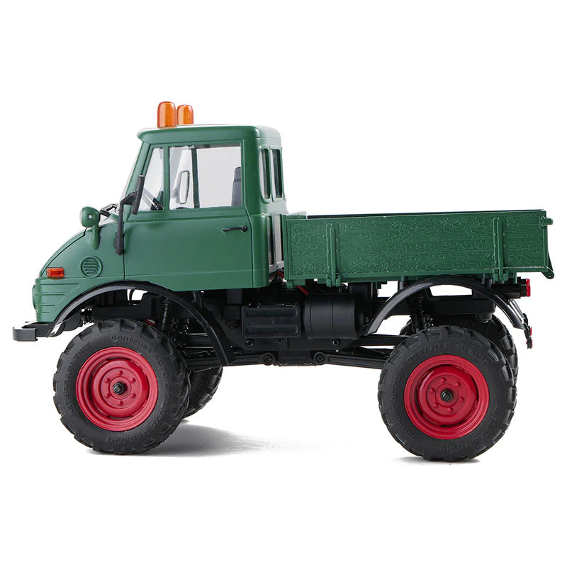 FMS 1:24 FCX24 Mercedes-Benz Unimog 421 RTR - GREEN | HeliDirect