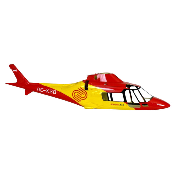 Fiberglass Scale Fuselage AGUSTA A109 .60 (700) Size - SCHENK Color