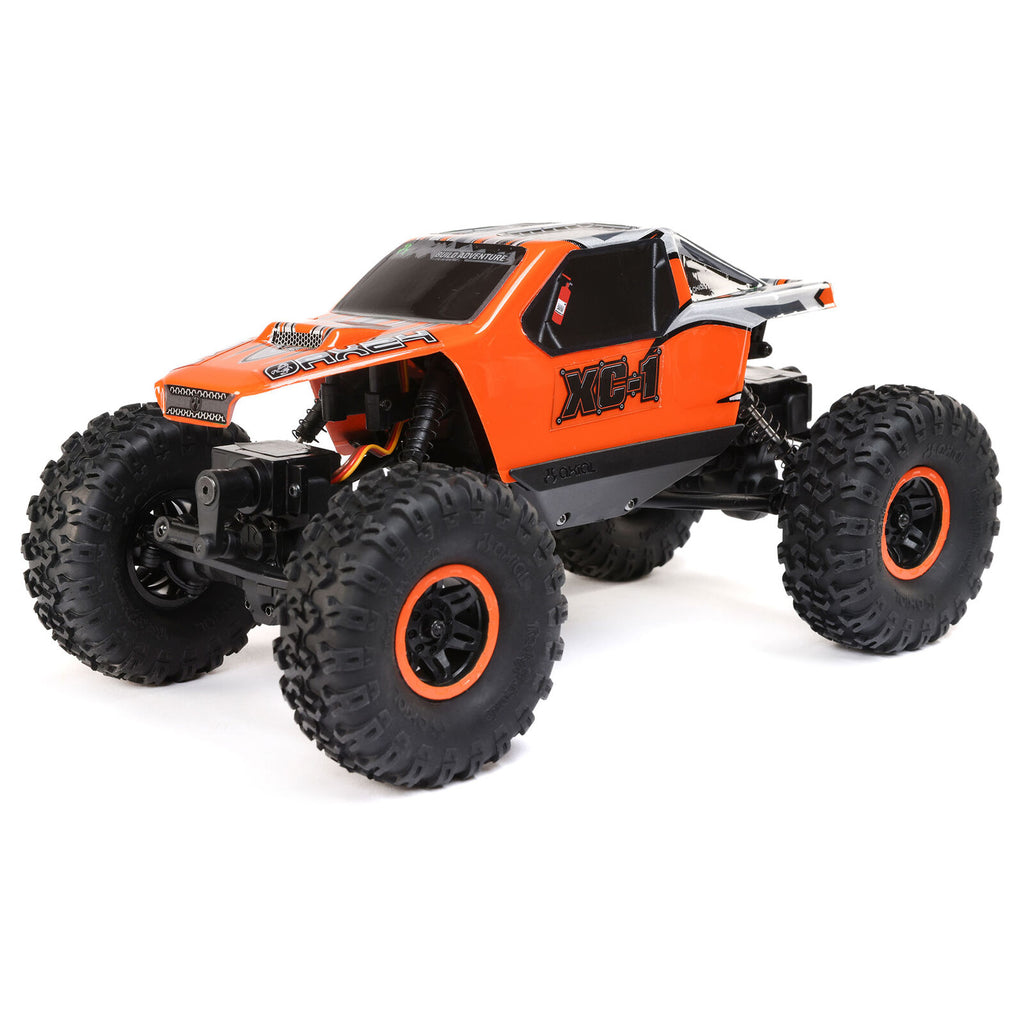 Axial 1/24 AX24 XC-1 4WS Crawler Brushed RTR - Orange - HeliDirect