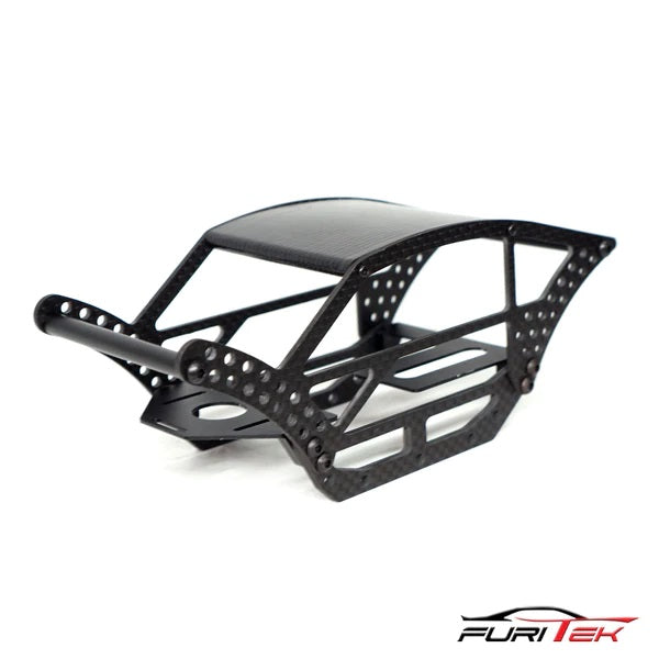 FURITEK BETTLE CARBON FIBER COMP CHASSIS FOR AXIAL UTB18 - HeliDirect