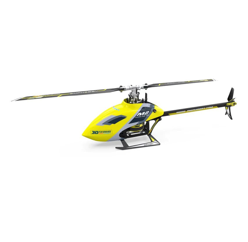 OMP M2 EVO Yellow Helicopter - RTF (Mode 2) | HeliDirect