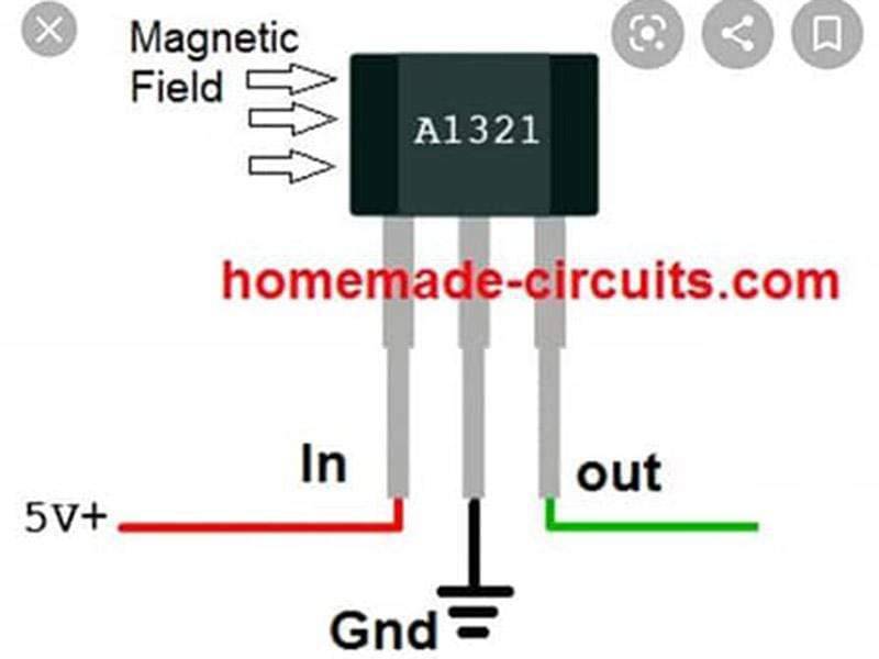 Replacement Hall Sensor for Align/Spartan Gov Sensor - HeliDirect