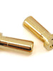 5.0mm Gold Plated Low Profile Bullet Connectors Male & Female (5 Sets) - HeliDirect