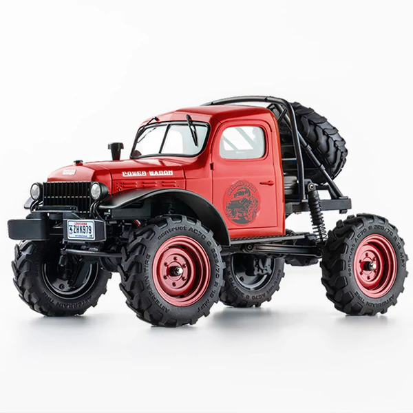 FMS 1:24 FCX24 Power Wagon RTR - Red - HeliDirect