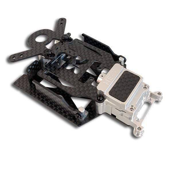 Nexx Racing SKYLINE Dual Lipo Carbon Chassis Conversion Kit For MR03 (SILVER) - HeliDirect